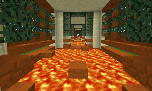 Lava Jumps - Карта Minecraft PE