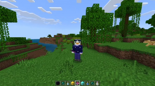 Мод: Дроп предметов при Приседании