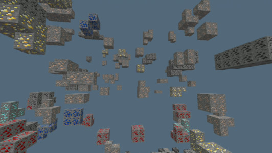 Текстуры: Рентген через блоки (X-Ray 2)