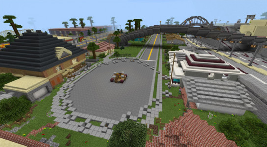 GTA San Andreas - Карта Minecraft PE