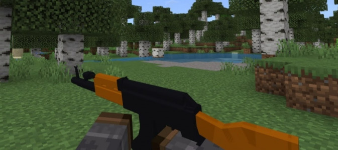 Мод: Современное огнестрельное оружие в 3D