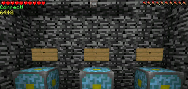 Math Rush - Карта с модом Minecraft PE