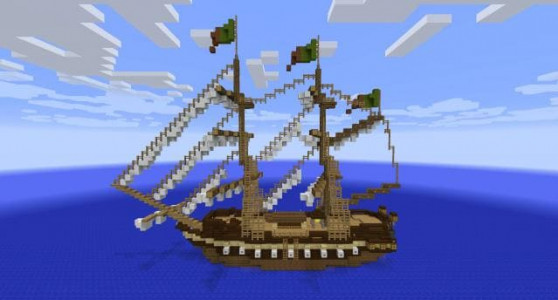 Постройка: Деревянный корабль