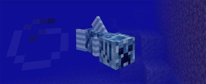 AquaCreeper - Мод/Аддон Minecraft PE