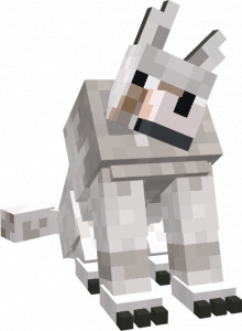 Красочные волки мутанты - Мод/Аддон Minecraft PE