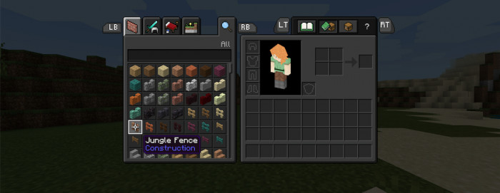 Ночной режим GUI - Текстура Minecraft PE