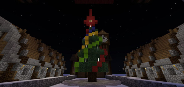 10 игр на Рождество - Карта Minecraft PE