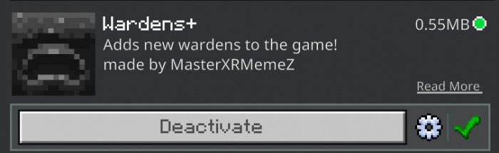 Карта: Творение для мода Warden Plus+
