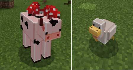Blocky Mobs - Текстура Minecraft PE