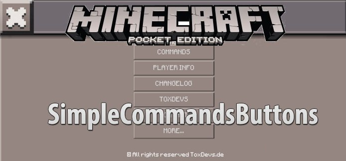 Simple command. MCPE 0.14.