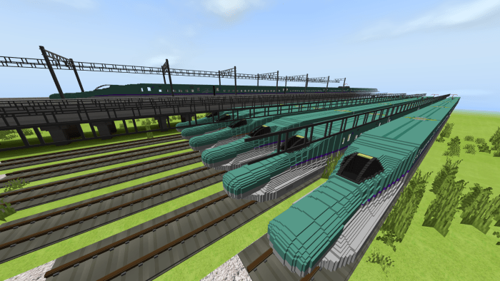 Мод: Настоящие поезда