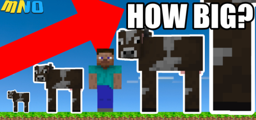 Мод: Большие и маленькие мобы