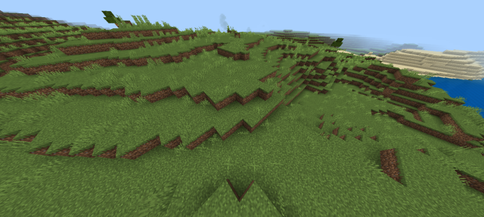 Мод: Небольшие листья, трава и кораллы