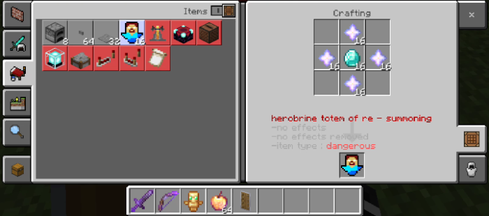 Мод: Жесткий аддон Herobrine